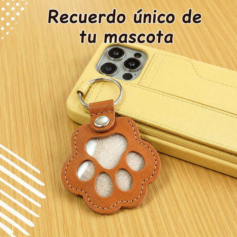 Huellita Eterna 2x1 — Llavero Guarda Pelo de tu Mascota · Un Recuerdo para Siempre 🐾