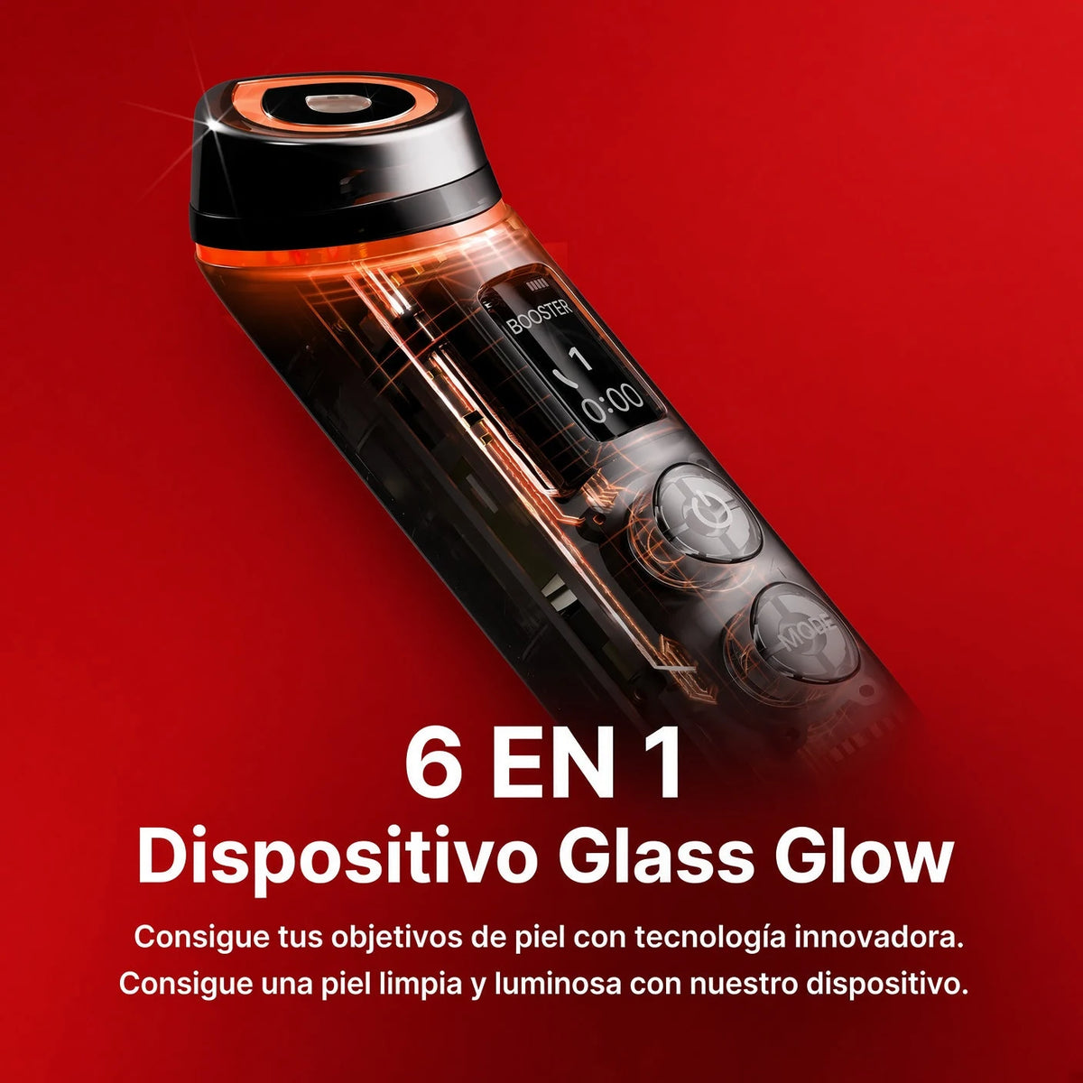 Booster Facial Anti-Edad 6 en 1 ✨ Dispositivo de Cuidado Facial