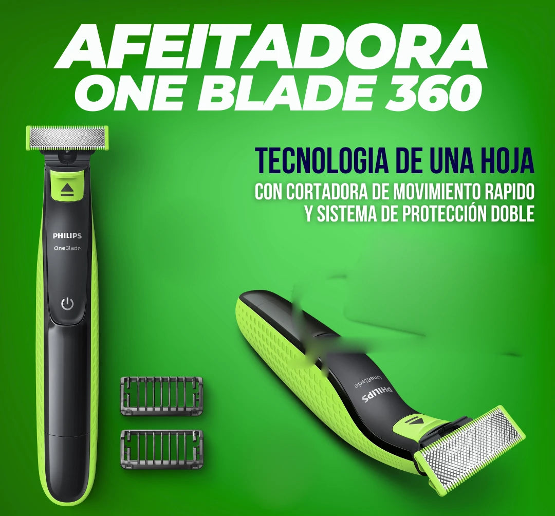 Afeitadora One Blade 360°