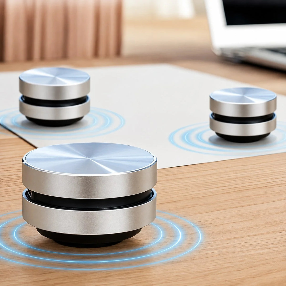 Mini Parlante Inalámbrico — Convierte Cualquier Superficie en Sonido